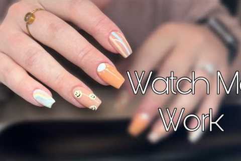 How to: Change Color Acrylic Designs | Pastel Nail Art + Veeda Bella brushes!