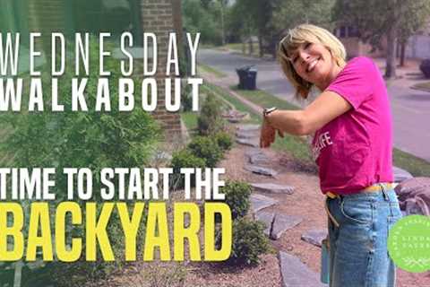 Backyard Garden Design Begins
