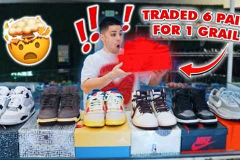 INSANE Sneaker Trade for His GRAILS!