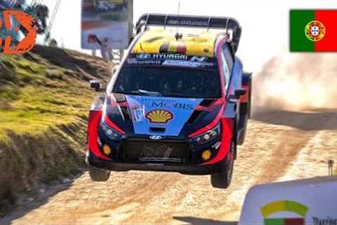 Best of WRC Rally Portugal 2023 | Crashes, Action &amp; Pure Sound