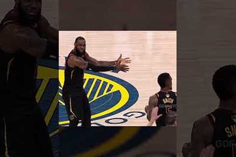 2018 LeBron vs Warriors 😣 #shorts