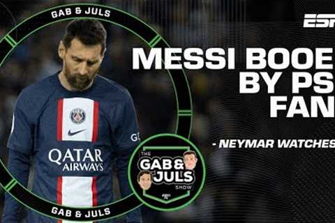 Lionel Messi BOOED as Neymar watches from the stand at PSG! ‘It was weird!’ | ESPN FC
