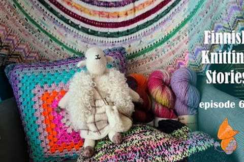 Finnish Knitting Stories - Episode 66: Baaa, Scrappy Maire Dress and Two Yarn Events