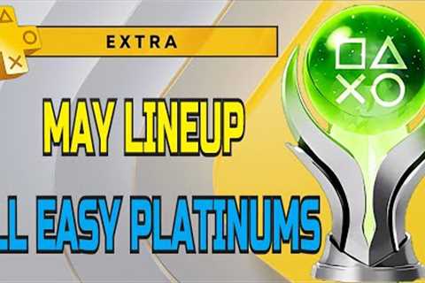 Playstation Plus Extra Games May 2023 | 7 Fun &amp; Easy Must Play Platinum Games - PS4, PS5