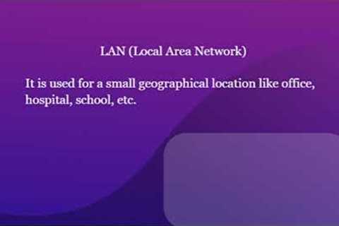 Types of Network Computer networks..@csengineering @computerscience