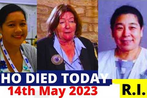 Celebrities Who Died Today, May 14th,2023 | News