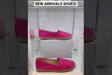 MICHAEL KORS NEW ARRIVALS SHOES SHOP WITH ME #shorts #michaelkors #michaelkorscollection