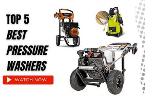 Best Pressure Washers On Amazon / Top 5 Product ( Reviewed &amp; Tested )