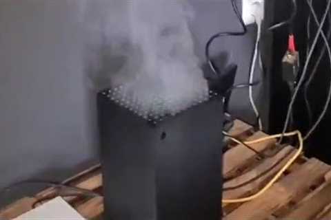 Xbox series X problems: smoke, loud sound, and light of death