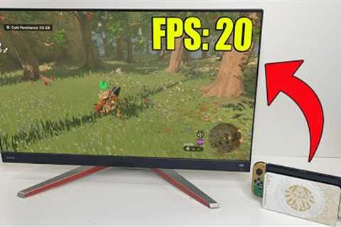 Zelda TOTK Technical Review &amp; FPS Test | Nintendo Switch