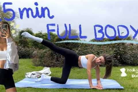25MIN full body hourglass pilates workout // tone and lengthen // no equipment