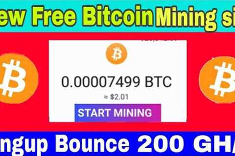 New Free Bitcoin Mining Site || Crypto Mining Site 2023|| New Cloud Mining Website.200 Gh/s Free