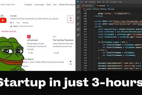 I Built a SaaS Web App in Just 3 Hours!