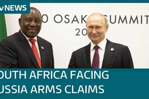 US ambassador accuses South Africa of providing arms to Russia | ITV News