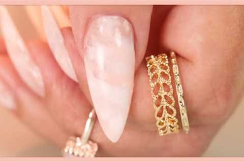 Rose Quartz Nails 💎