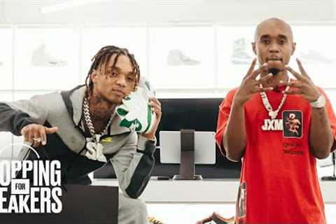 Rae Sremmurd Goes Shopping for Sneakers at Kick Game