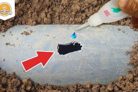 Amazing Technique of Repairing Leaky Underground Water Pipes That Few People Know About