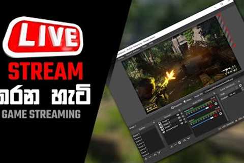 Game Streaming with OBS - Single Monitor Setup