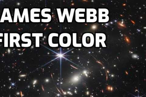 James Webb Space Telescope's FIRST COLOR Photo #shorts