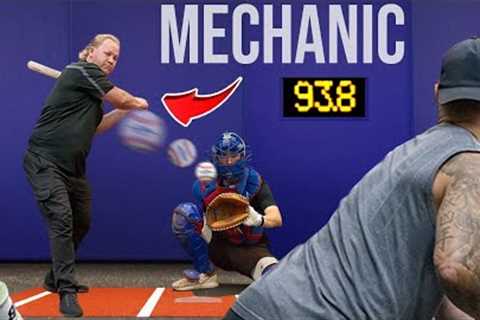 Can The Average Baseball Fan Hit A 90MPH Fastball?