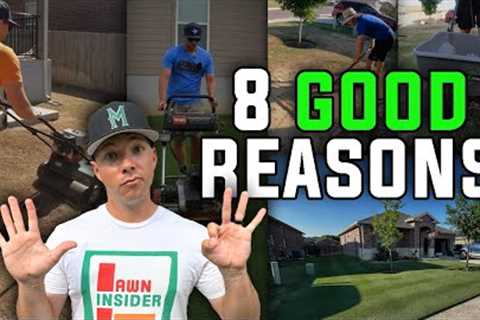 8 Reasons You Should Take Care of Your Own Lawn
