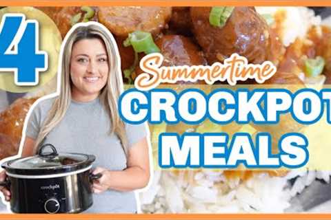 4 Crockpot Recipes I'll be making Every Week!! | Summer's BEST KEPT SECRET