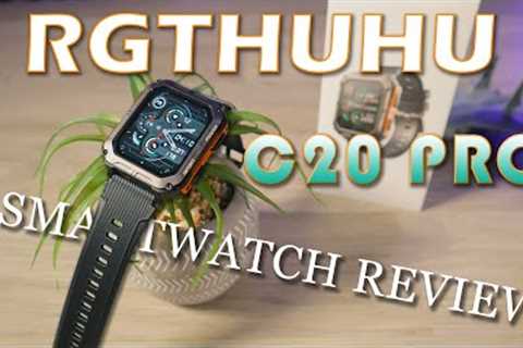 Rgthuhu C20 Pro Smartwatch Review, Holds it's own against $$$ smartwatches!!