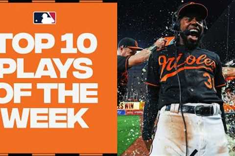 Top 10 plays of the week! (Feat. Diaz 3 homers, a home run robbery, a cycle and MORE!)