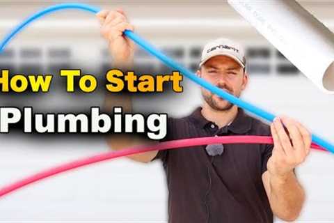 How To Start Plumbing A House