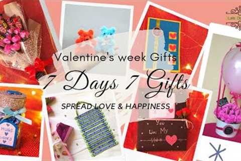 Valentine's Day Gift Idea | Valentine Week Gifts | 7days 7 Gifts | DIY Gifts