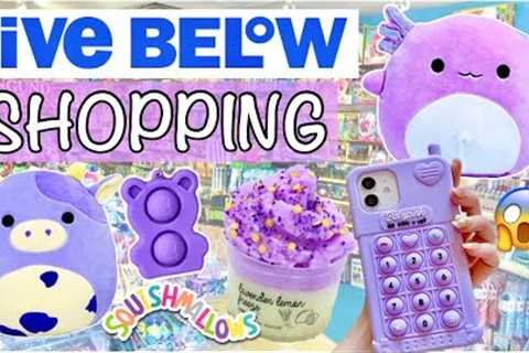 THE BEST SQUISHMALLOW HUNTING DAY EVER! 😱🤑 No Budget Lilac Fidget Shopping Spree at Five below! 🔮