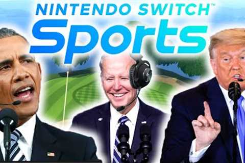 US Presidents Play Nintendo Switch Sports Golf