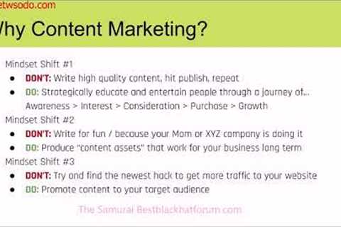 Lesson 2   Why Invest In Content Marketing