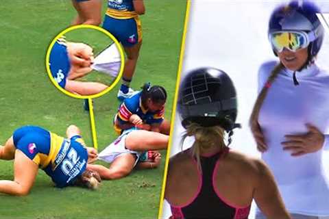 WTF Moments In Women's Sports - Craziest, Shock, &amp; Bloopers