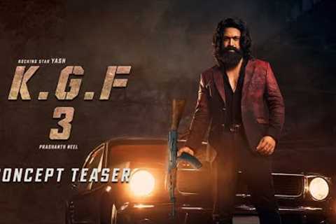 KGF - Chapter 3 Teaser Trailer 2023 | Yash New Movie | Raveena | Prashanth Neel |  KGF3 Fan Made