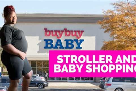 Stroller and Baby Shopping at Buy Buy Baby Vlog| My Pregnancy  Vlog| Stroller for $999 🤔