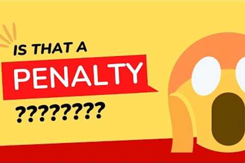 Have you been hit by a Google Penalty? How You Can Tell