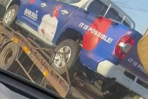 TRENDING video of new cars for Bawumia's campaign SHAKES Social media