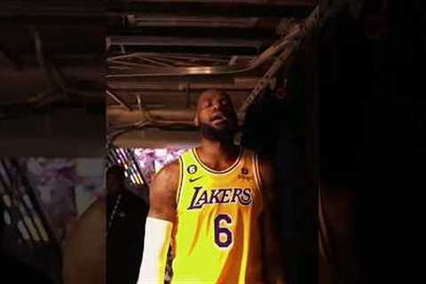 What was LeBron saying in the Tunnel after the Game 1 WC Finals LOSS?👀 #shorts