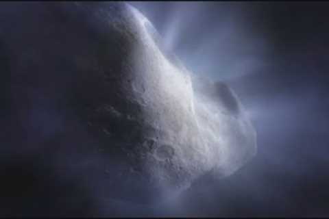 James Webb Space Telescope spots rare comet with water vapor
