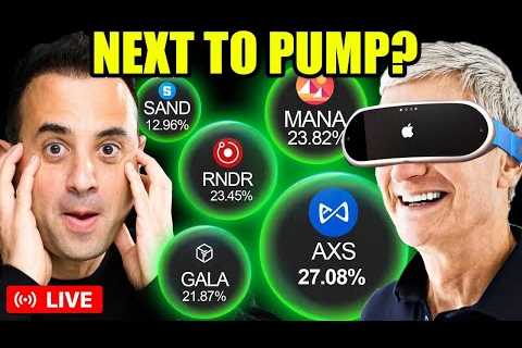 Apple Signalled A MEGA METAVERSE ALTCOIN RALLY! (FULL COIN LIST REVEALED)