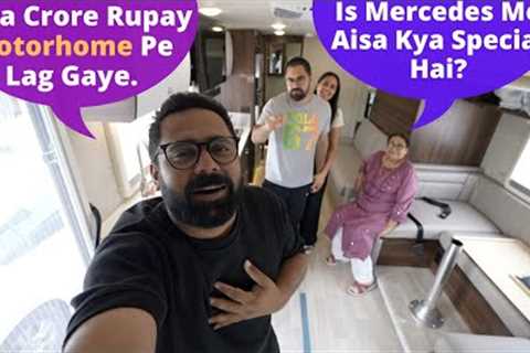 Mere New Motorhome Tour Par Family Ka Reaction..