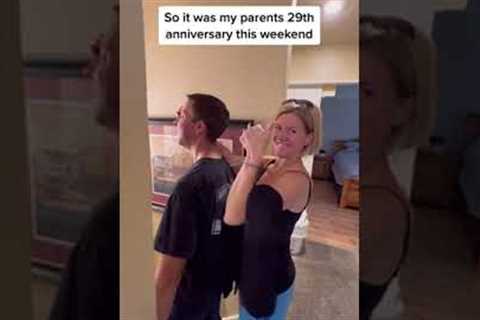 MY PARENTS 29TH ANNIVERSARY GIFT🎁💝 #shorts #viral #storytime