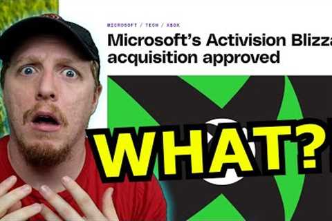 Xbox just WON the Deal to BUY Activision Blizzard! HOW?!