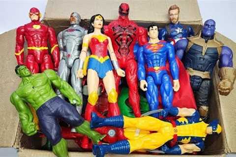 Unboxing Superhero Avenger, Spider Man, Hulk, Joker, Black Panther, CaptainAmerica, Superman, Batman
