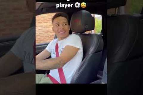 Pranking a football player ⚽️ #prank #football #funnyvideo #premierleague #burnleyfc #burnley