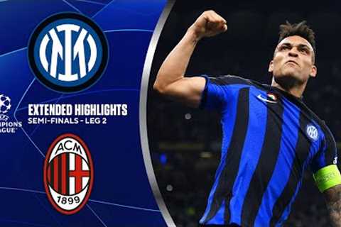Inter vs. AC Milan: Extended Highlights | UCL Semi-Finals - Leg 2 | CBS Sports Golazo