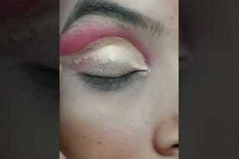 full cut crease eye's makeup tutorial #viral #before #after #makeup Sangeeta beauty parlour