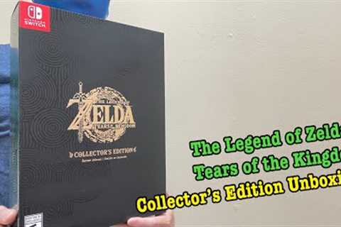 [UNBOXING] The Legend of Zelda: Tears of the Kingdom Collector’s Edition (Nintendo Switch) (EN Sub)