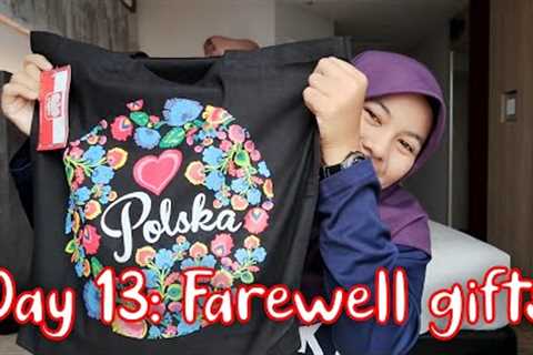Day 13: My Farewell Gifts!